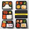 HANDUNYOU 1000ml 5-Compartment Disposable Lunch Box