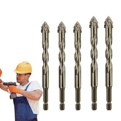 Eccentric Drill Bit Set Comfortable  High Hardness Bevel Tip Serrated Drill Bits Four-Edge Twist Drill Bits For Metal