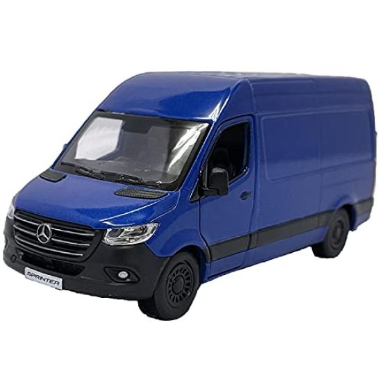 

KiNSMART Sprinter Литая Откатная Мини-машинка Синяя 1/48 Mercedes-Benz синий
