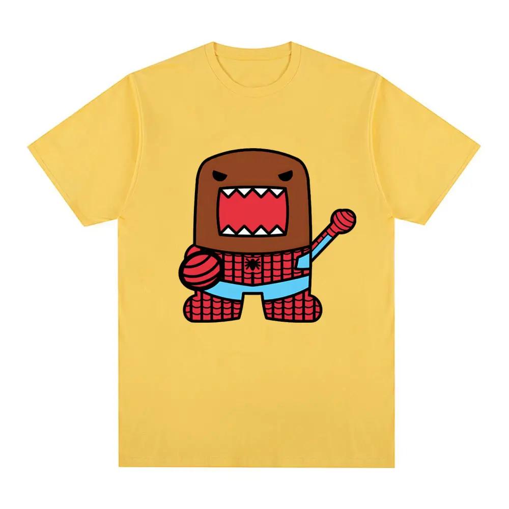 Domo Kun Fun and Humorous Tshirt Womens Casual Tshirt Harajuku Short Sleeve Oversized Tshirt Street Wear