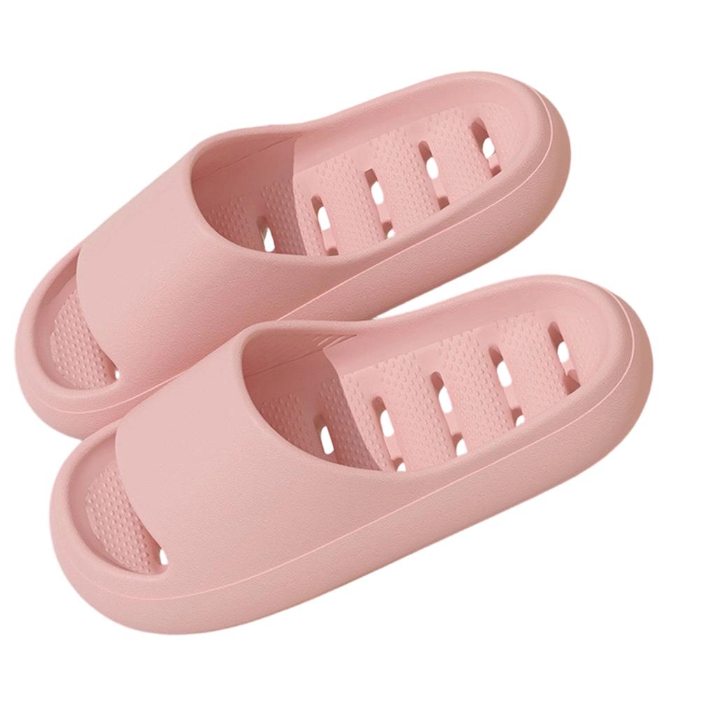 Summer Home Bathroom Hollow EVA Slide Sandals Anti Slip Indoor Outdoor Lightweight Shower Slippers Comfortable Footwear for Men and Women