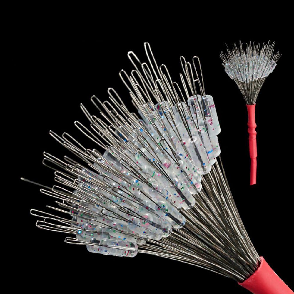 

100 шт. 5 размеров рыболовные бобы космические противоскользящие рыболовные поплавки леска стопор основная леска 4S белый