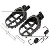 Children's Off-road Footpeg Accessories for Yamaha PW50, PW80, TW200 - Black