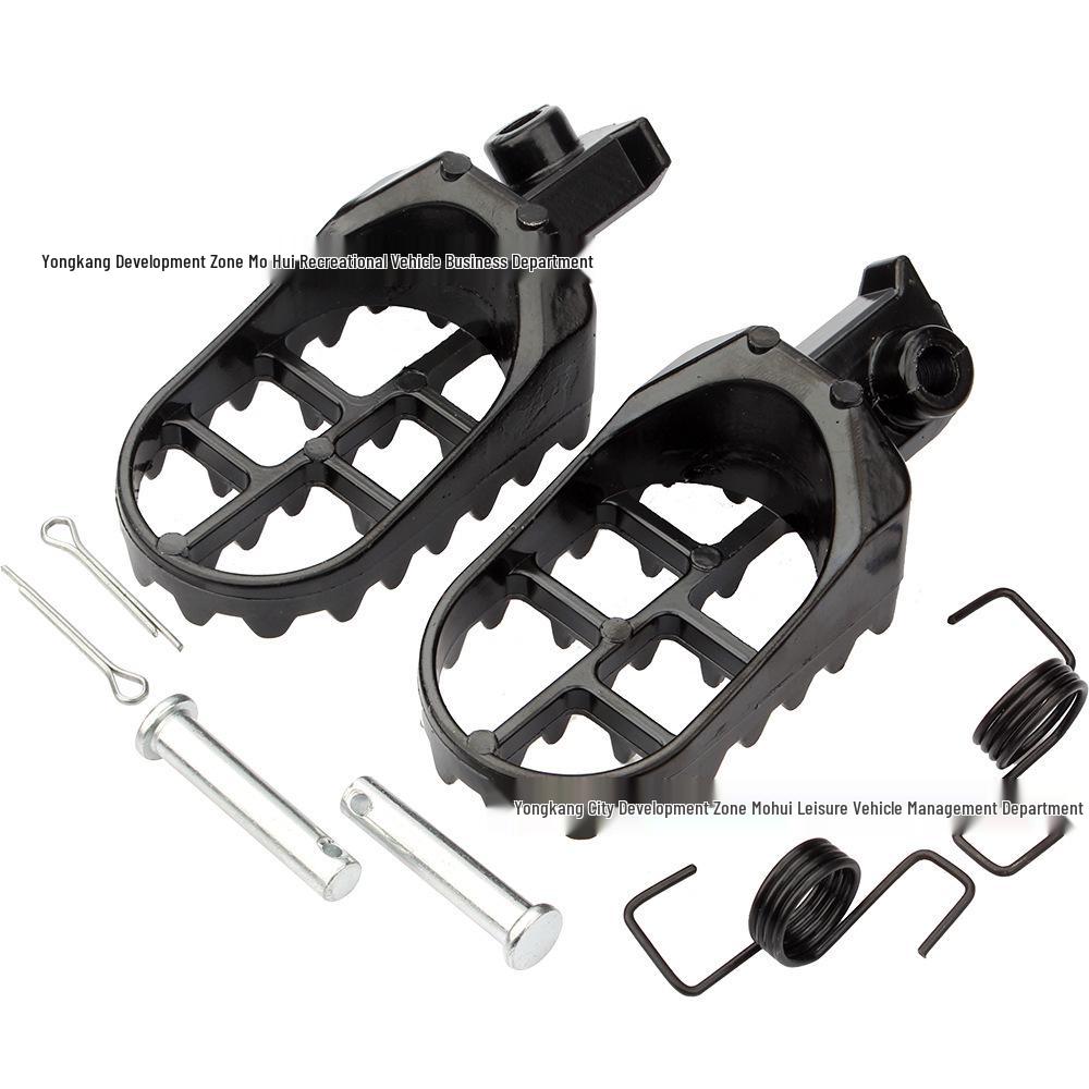 Children's Off-road Footpeg Accessories for Yamaha PW50, PW80, TW200 - Black