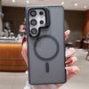 Skin-feel Hardware Lens Holder, Suitable for Samsung S25Ultra Phone Case Anti Drop S24  Magnetic Protective Case
