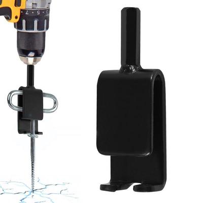 Ice Attachment Tool Ice Fishing Gear Secure Quick And Easy Sturdy Ice Fishing Gear Drill Attachment For Ice Fishing Enthusiast