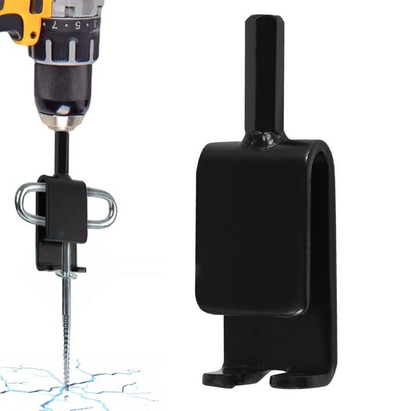 Eisaufsatzwerkzeug Eisangelgerät Sicher Schnell Und Einfach Robustes Eisangelgerät Bohraufsatz Für Eisangel-Enthusiasten