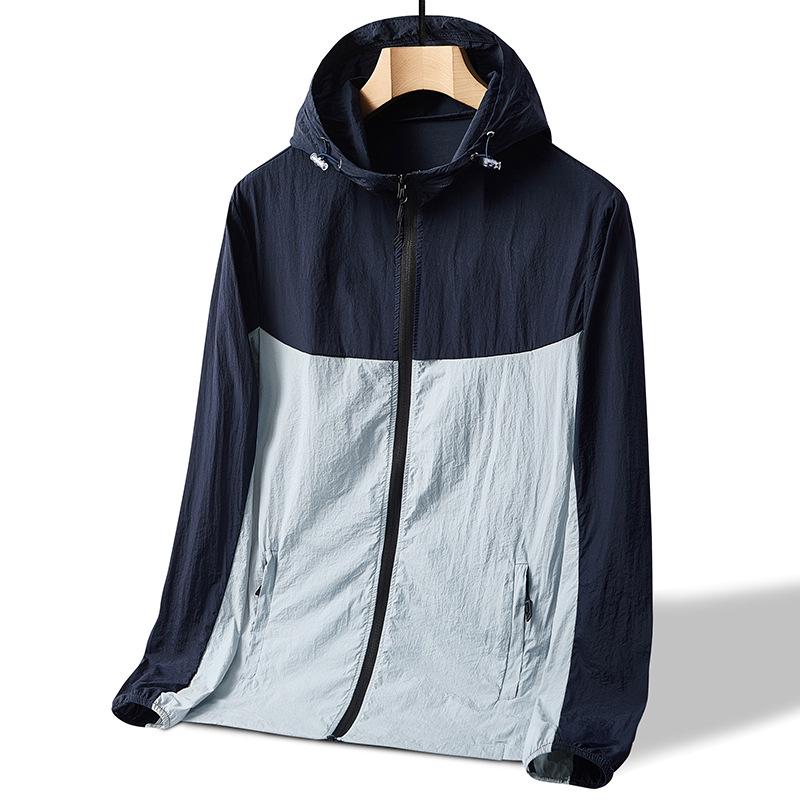 

Летняя охлаждающая куртка с защитой от УФ-лучей: Водостойкий солнцезащитный крем унисекс с защитой UPF 50+, блокирующий цвет, тонкий стиль с возможностью индивидуальной настройки 3XL