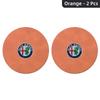 2 Stuks Auto Suede Waterbekerhouder Anti-slip Onderzetter Accessoires Voor Alfa Romeo 159 Giulietta Giulia 147 Mito 156 Stelvio Volante