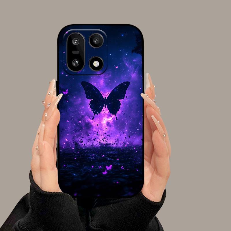 For OnePlus 15 5G Case Cute Cartoon Painted Soft Silicone Back Cover For OnePlus15 One Plus 15 TPU Bumper Full Protection Fundas