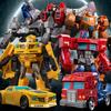Deformation Model Toy Car King Kong Robot Bumblebee Dinosaur Cable Figure Alloy Genuine Children's Boy
