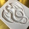 1PCS Drachen Silikon Form Fondant Form Kuchen Dekorieren Werkzeuge Schokolade Gumpaste Form