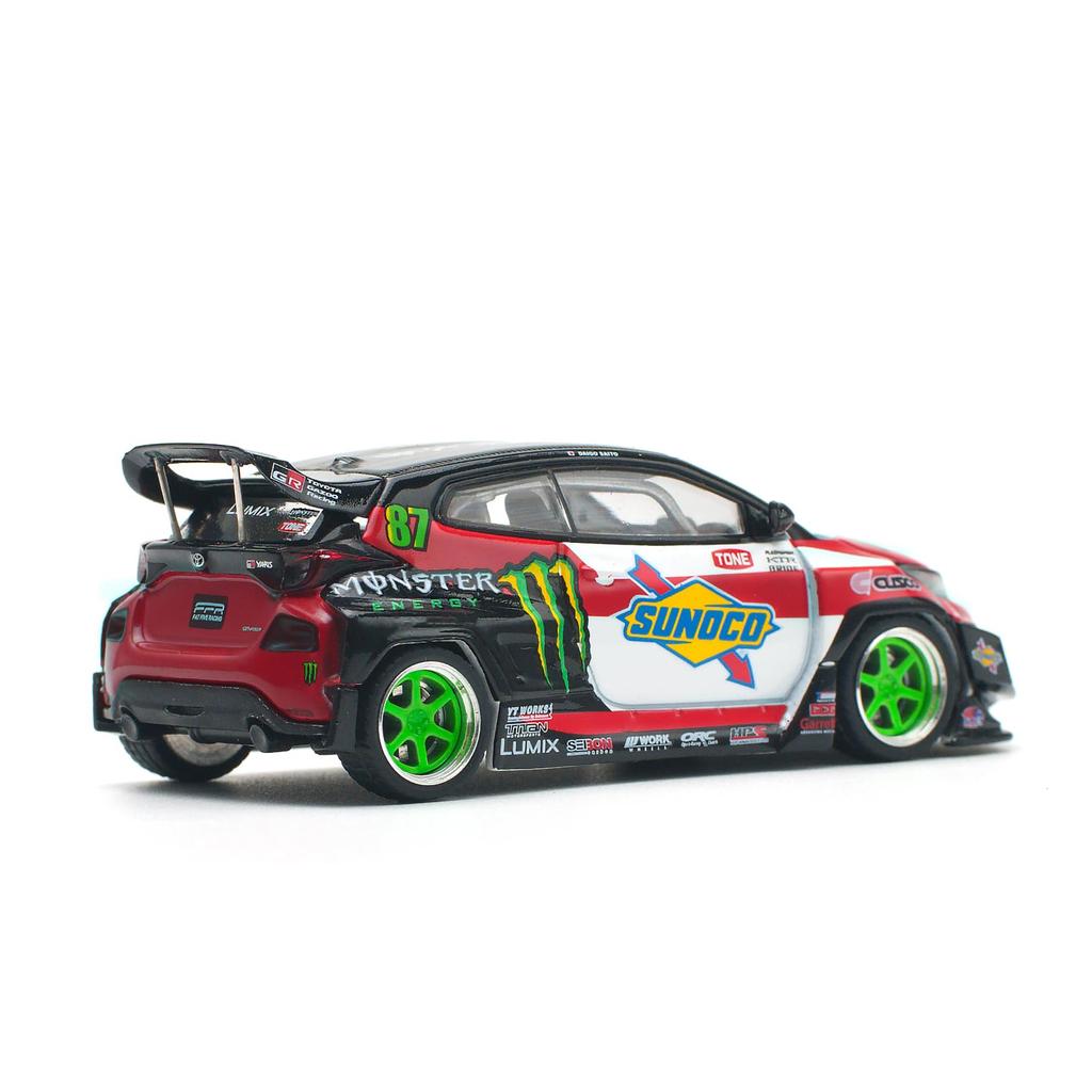 POP RACE Pandem GR YARIS DAIGO SAITO Completed Product 1/64