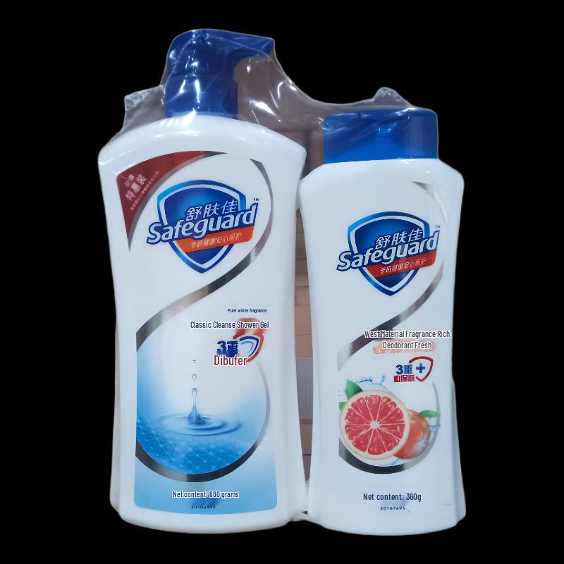 

Safeguard Moisturizing Body Wash Set (Pure White 680g + Grapefruit 360g)