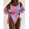 One Piece Swimsuit Swimwear Female Solid Push Up Thong Bather Bathing Suit Sexy Women Monokini Brazilian Swimming Suits