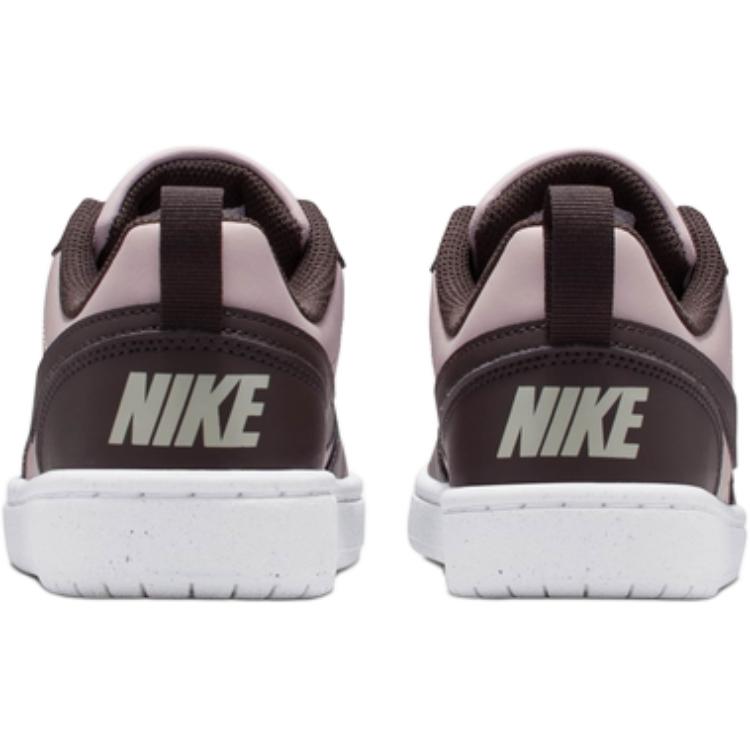 Nike Court Borough Low Recraft Classic Versatile Low Top Kids Skate Shoes Kids Sneaker Black Pink DV5456-601
