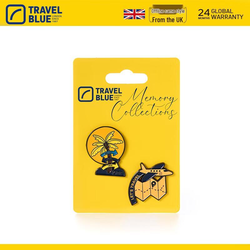 TRAVEL BLUE World Tour Commemorative Badge