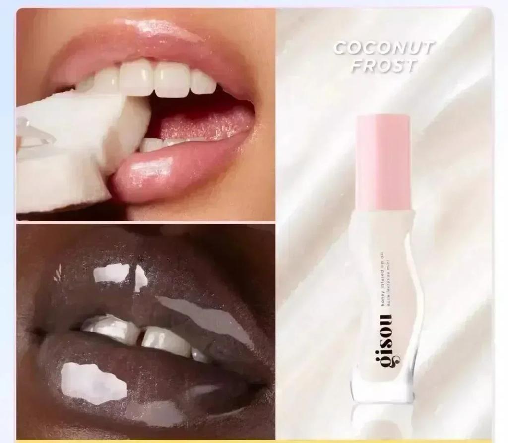 Gisou New Autumn Winter Limited Edition Long-lasting Moisturizing Lip Oil Gloss Care Lips Plumping Exfoliating Milky Mocha Gloss
