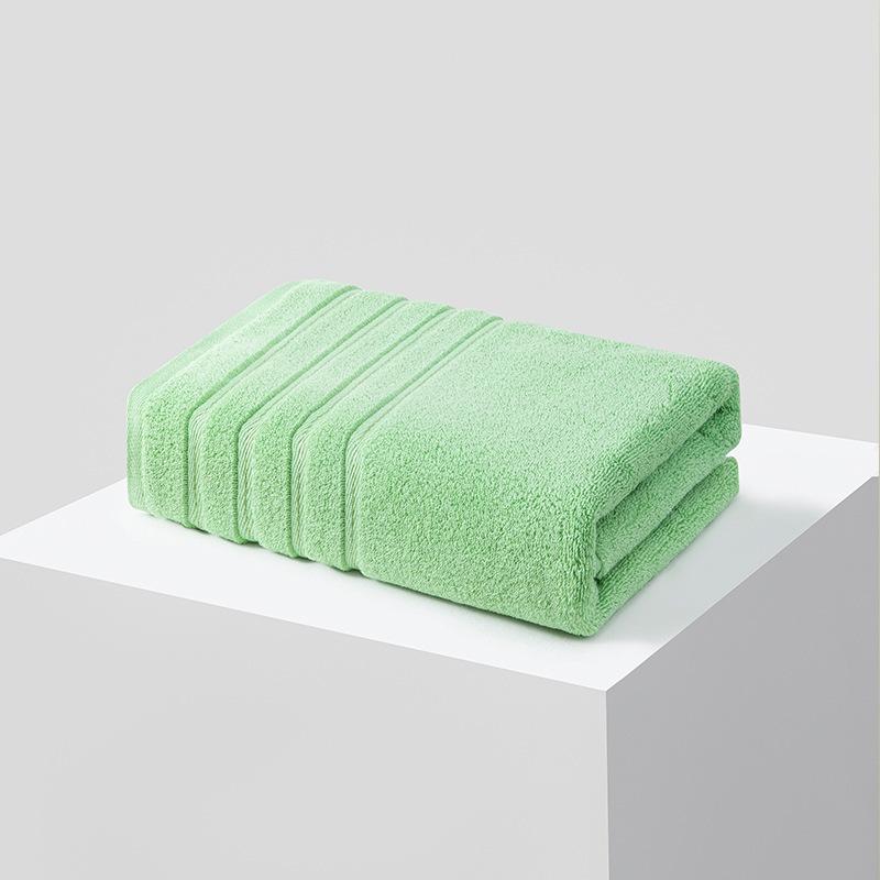 Yougang Multi-color Pure Cotton Bath Towel Square Towel Household Plain Color A Soft Absorbent Gift Three-piece Set
