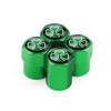 ZHA3 Aluminum Car Wheel Tire Valve Cap Auto Tire Protection Caps For Alfa Romeo Giulia Stelvio Giulietta 4C 156 Mito Tonale GT 166