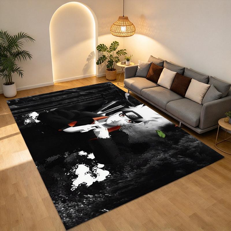 Naruto Fight Living Room Nonslip Area Rug Soft Carpet For Bedroom Game Playroom Sofa Office Home Decor Doormat Christmas Gift C9301928