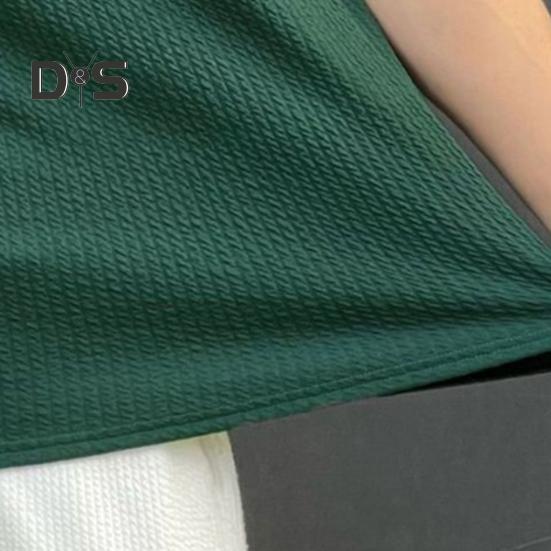 Men Summer Top with 3D Texture Round Neck Short Sleeves Loose Solid Color Muscular Men Sport T-shirt Daily Exercise Shirt