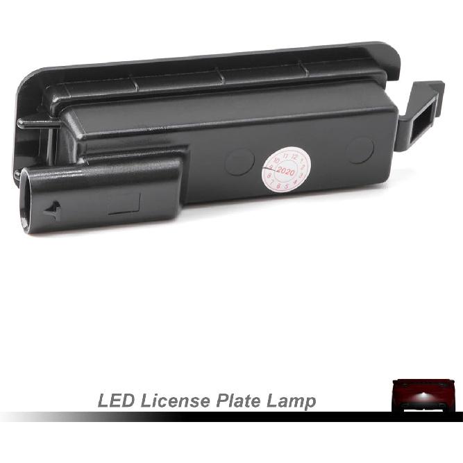 NJSBYL Charger LED License Plate Lamp for 2015-2023 D0dge Charger & Challenger Chrysler 300 Pacifica Compass Xenon White LED License Plate Lights