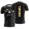 T-shirt Unisexe UFC MMA Arts Martiaux Brésiliens, T-shirt d'Été Respirant pour Hommes