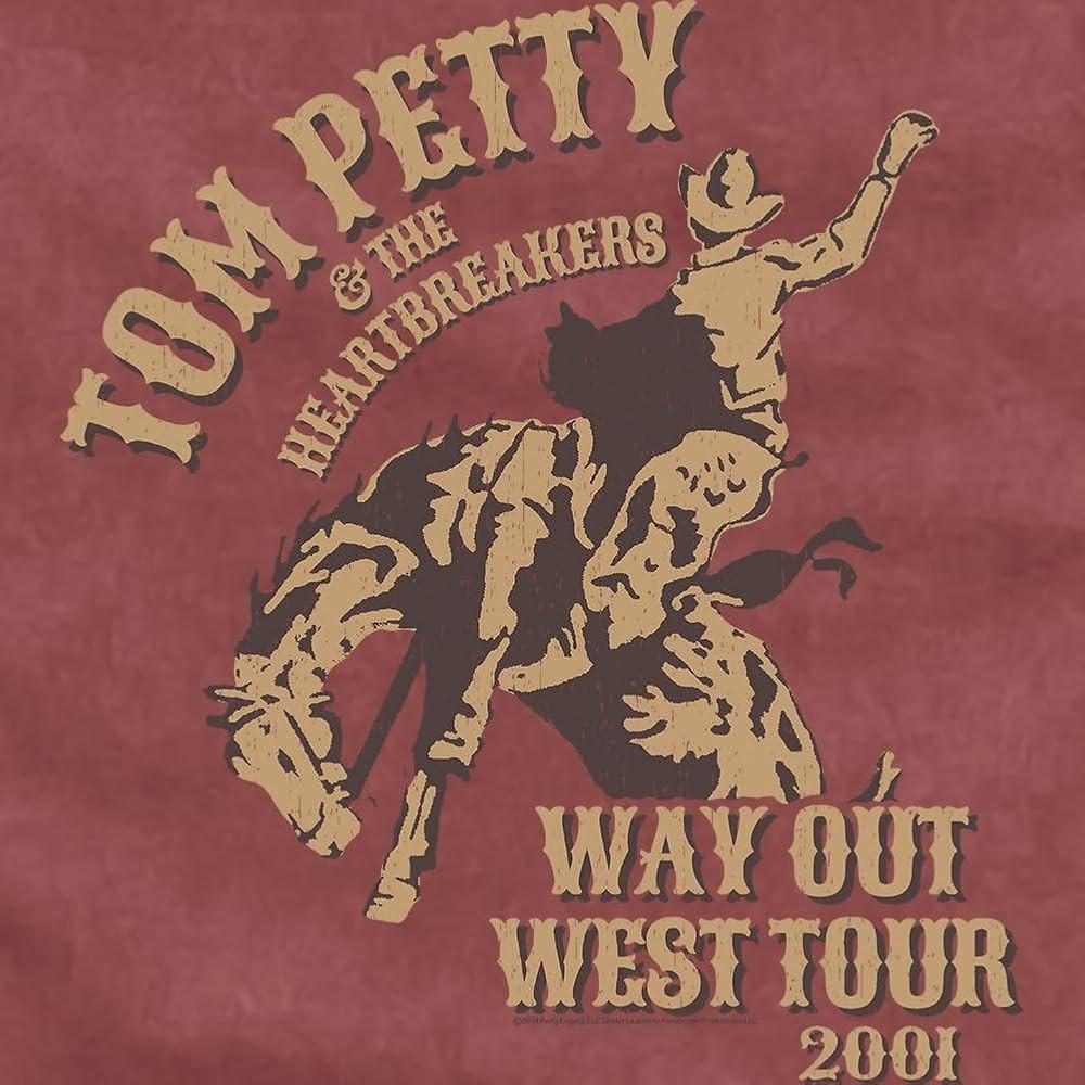 Remake Tom Petty amp The Heartbreakers Way Out West Tour T shirt NH26813 Unisex T-Shirt XXXL