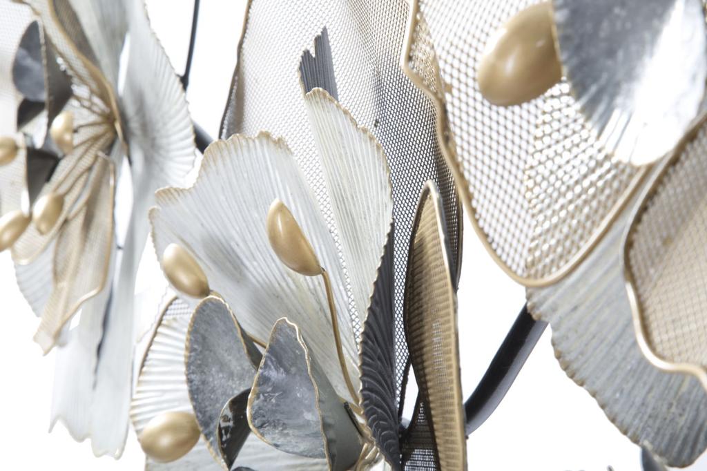 Iron Panel Flowery Cm 119X8X60