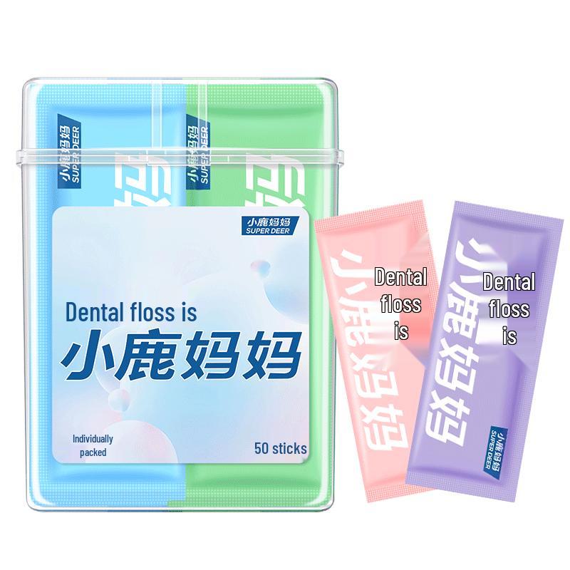 Little Deer Mom Ultra-fine Dental Floss Picks