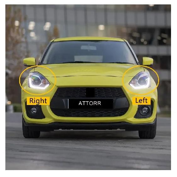 For Suzuki Swift 2018-2022 Front Headlight Cover Shell Transparent Lampshade Lamp Lens Headlamp Shell Plexiglass