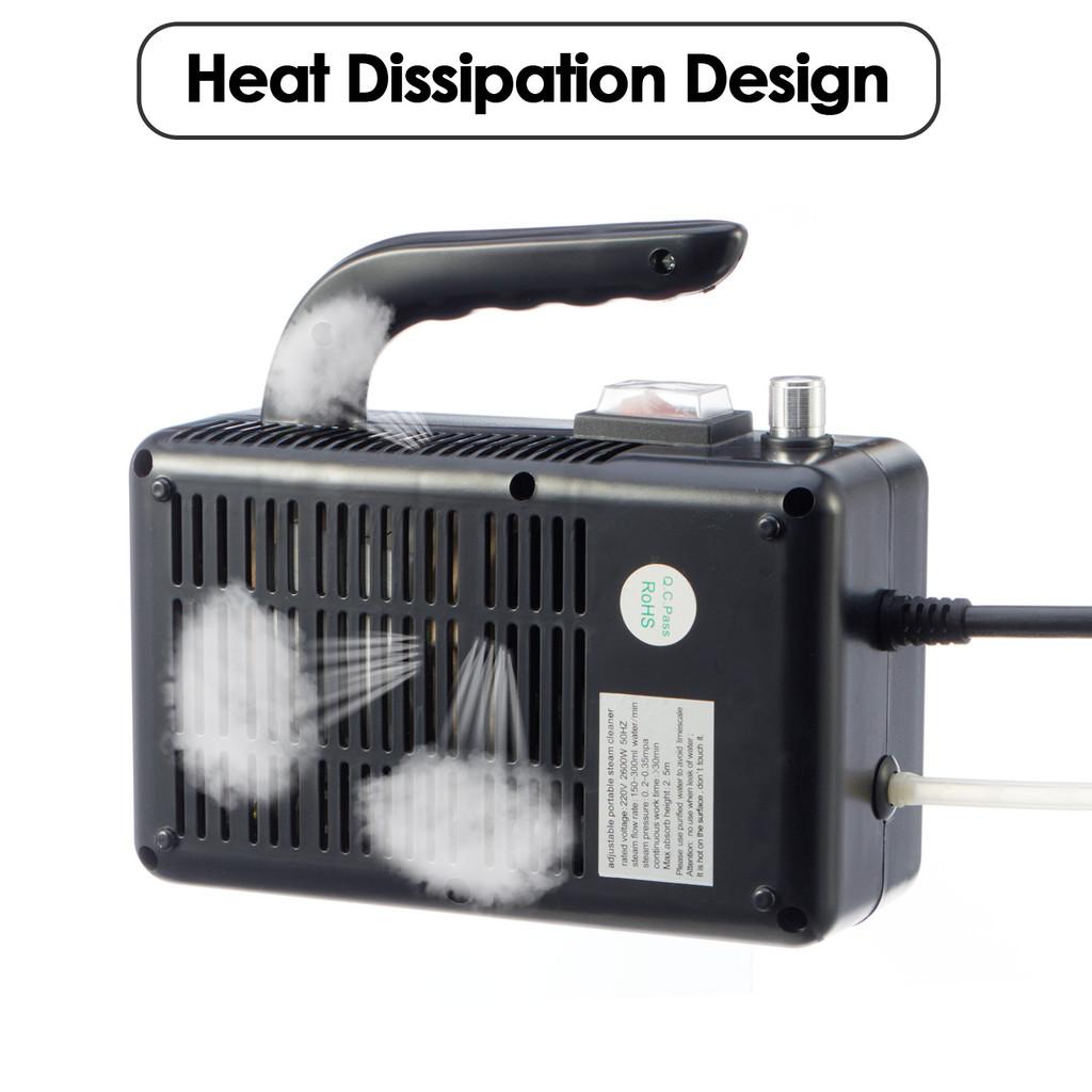 2600W Multifunctional High Temperature Sterilization Steam Cleaners Air Conditioning Kitchen Hood Steam Cleaning Machine