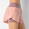 Women's Summer Quick-Dry Two-Piece Yoga Shorts with Pockets – Breathable & Anti-Exposure