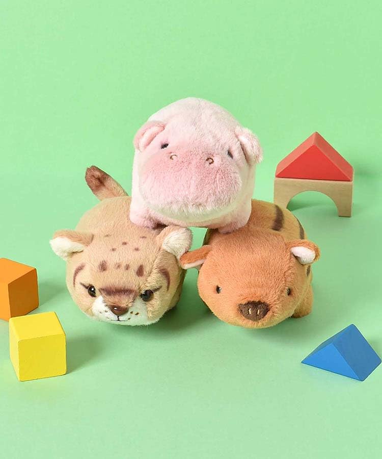 Bleu Bleuet Chubby Baby Land Creature Plush Mascot (Hipster)