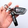 BMW Keychain Leather Color Emblem Style Black for M Performance Keyring tag Car motorcycle lanyard accessories Fashion Gift cysh69