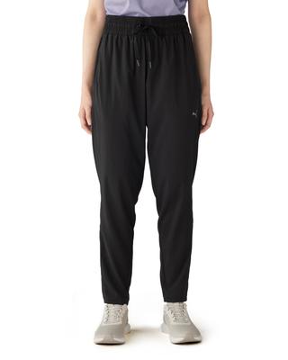 PUMA (Puma) Moisture-wicking, Quick-drying Training Yoga STUDIO Tapered Woven Pants 521923 Women's Fall/Winter 2024 Color: Black (01) Size M