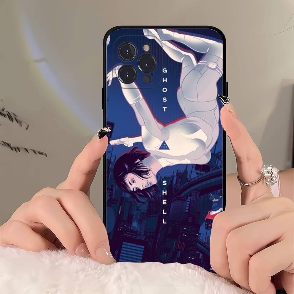 Anime G-ghost In The S-shell Cartoon Phone Case For IPhone 16 15 14 11 12 13 Mini Pro XS Max Cover 6 7 8 Plus X Funda Shell