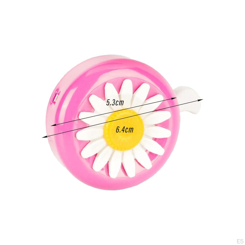 Bike Bells For Kids Cycling Ring Horn Bicycle Pink Violets