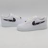 IF1686-101 Nike Air Force 1 Low '07 LX Metal Swoosh White Black (Women's)