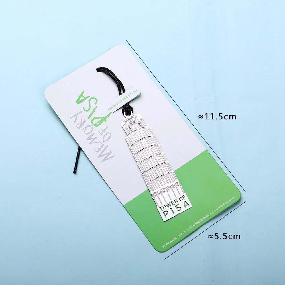 Clips Statue of Liberty Metal Modeling Eiffel Tower Big Ben Bookmark Mark Page European Bookmark