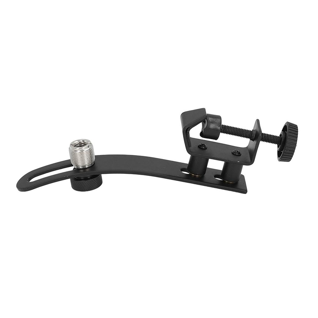Drum Microphone Clip Adjustable Shockproof Microphone Securing Clips Mount Holder for Drum Practice and Recording