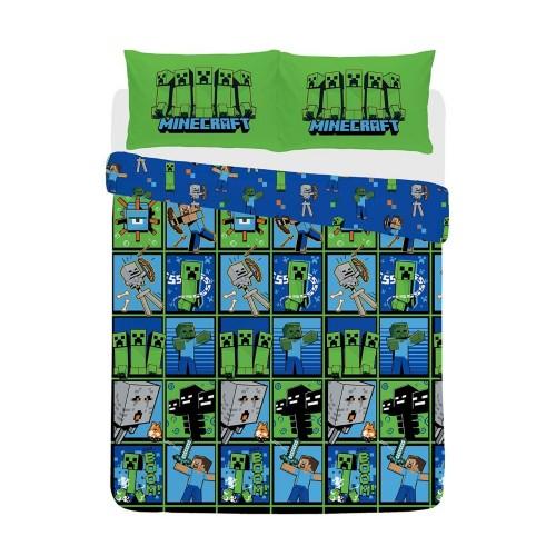 Minecraft All-Over Print Double Duvet Set