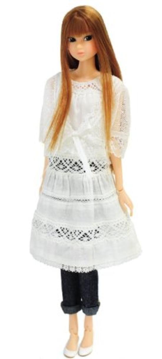 

momokoDOLL transparent blue white