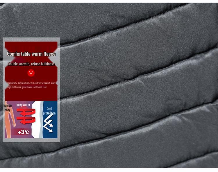 Men's Thickened Hooded Denim Jacket: Japanese Trendy Brand, Autumn/Winter Warm Cotton, Removable Hood