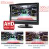 AHD 1080P PAL 5 Inch IPS Vehicle Video Monitor with Blind Spot Detection Radar Alarm Ai Smart Tracker Reverse Backup Camera