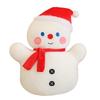 Christmas Snowman Tree Gingerbread Man Plush Toy Cute Cartoon Kid Gift Holiday