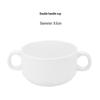 Nordic Style Bone China Coffee Set - Gold Trimmed Butterfly Design Cups (White).