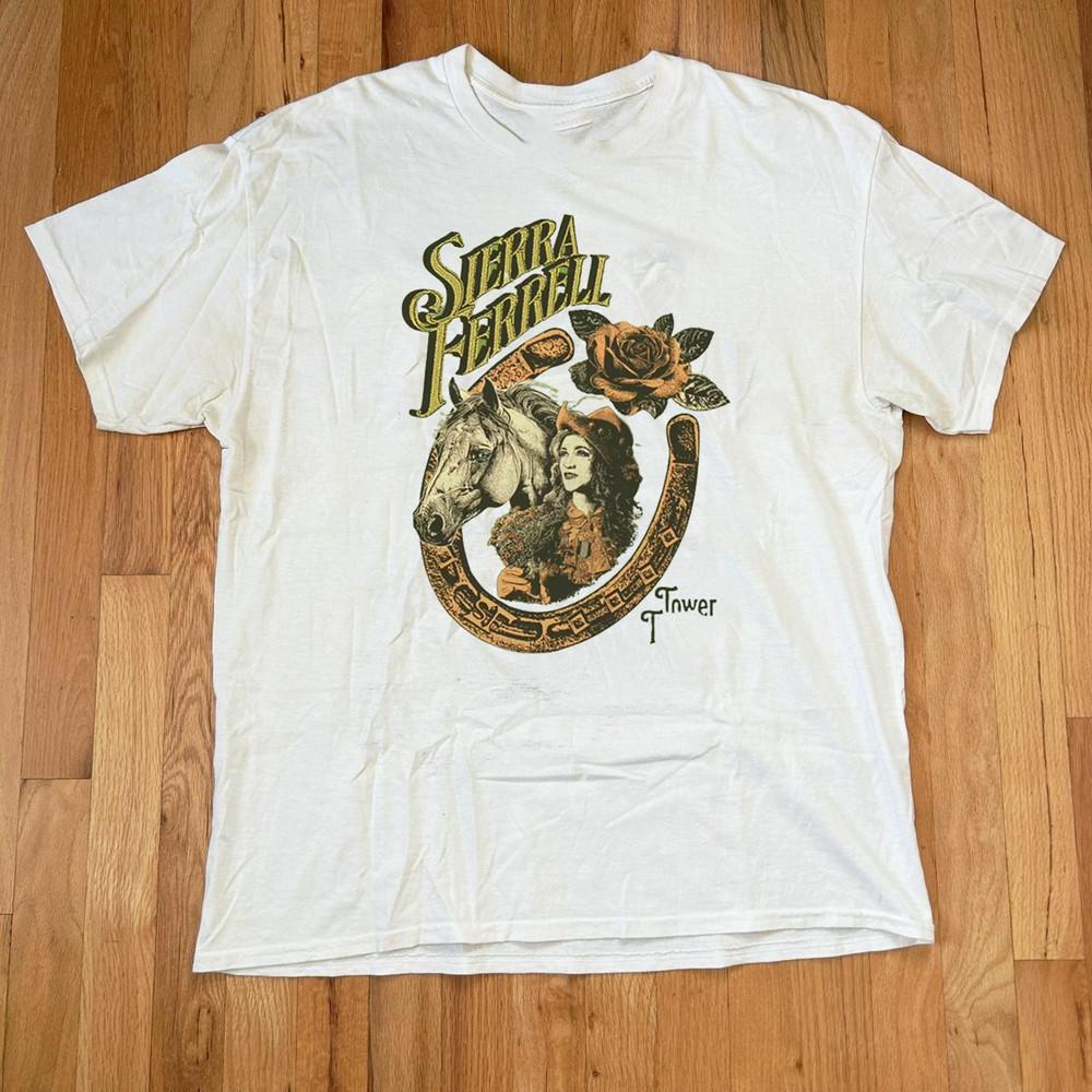 Sierra Ferrell Gift For Family White T-Shirt Cotton All Size Unisex T-Shirt L