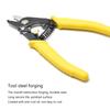 For FTTH 3 Hole Fiber Stripping Pliers Durable Three-hole Fiber Optic Stripper with Anti-slip Handle Wire Strip Pliers